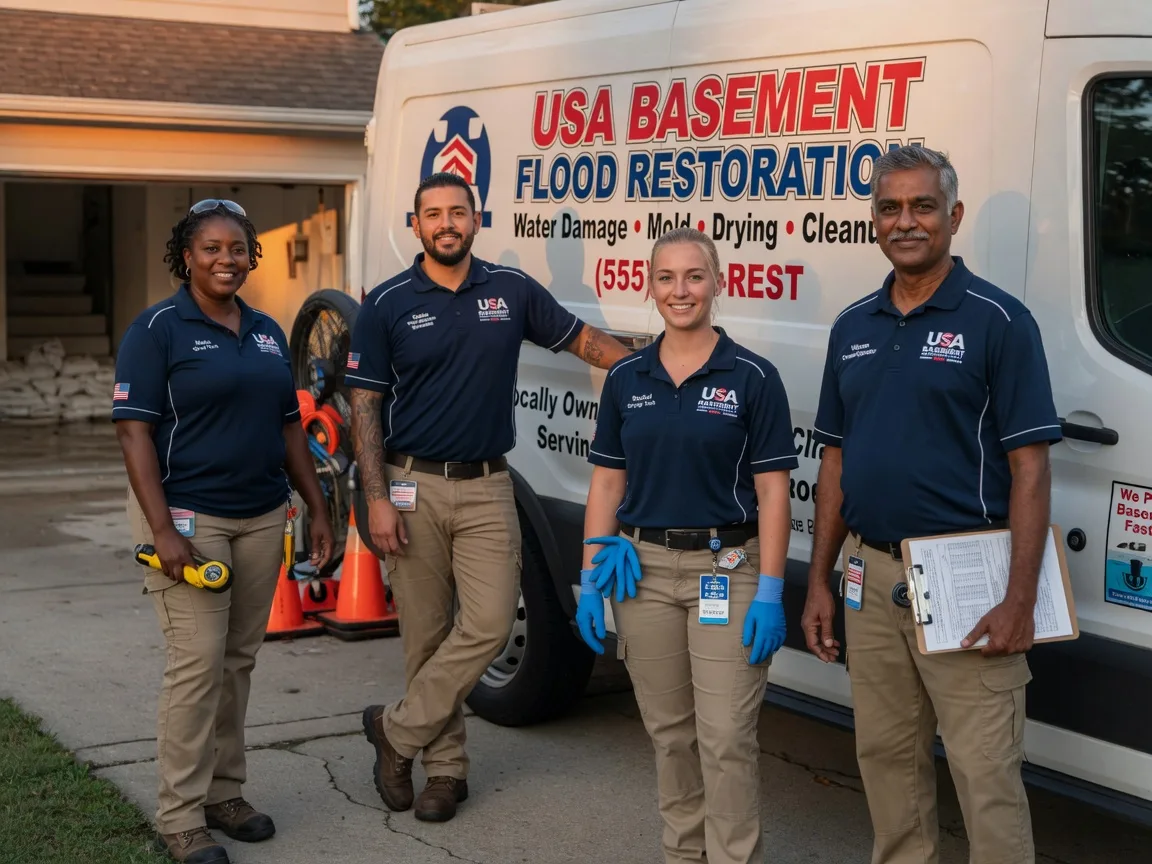 Basement Flood Cleanup company in Philipp, MS